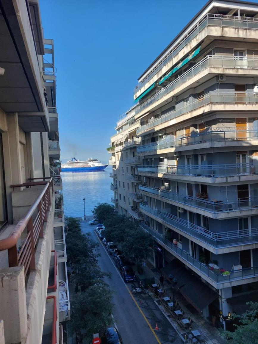 Fabulous Sea View Apartment Saloniki Zewnętrze zdjęcie